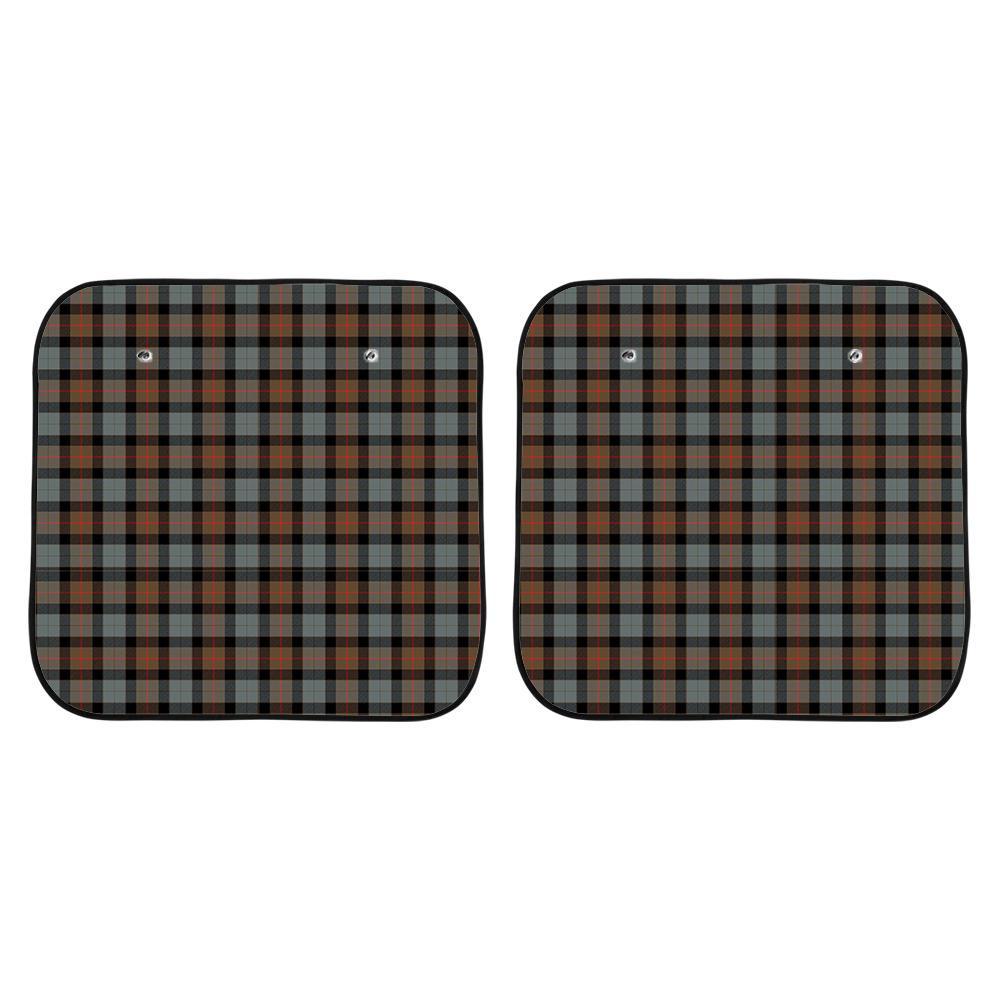 Gunn Weathered Tartan Car Sun Shade - 2 Pieces