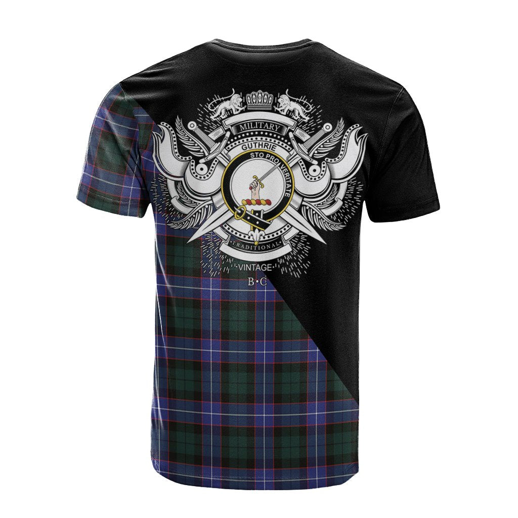 Guthrie Modern Tartan - Military T-Shirt