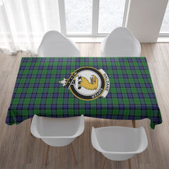 Haldane Tartan Crest Tablecloth