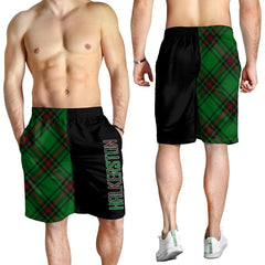 Halkerston Tartan Crest Men's Short - Cross Style