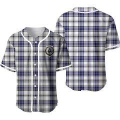 Hannay Tartan Unisex Baseball Jersey