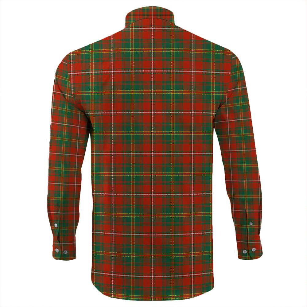 Hay Ancient Tartan Long Sleeve Button Shirt