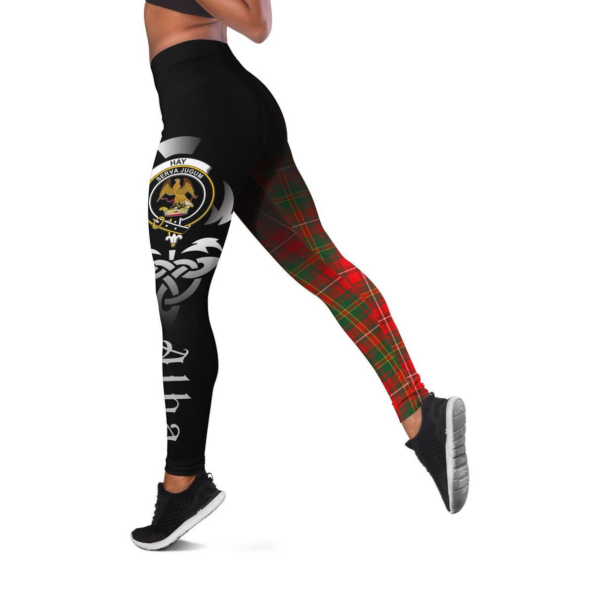 Hay Modern Tartan Leggings - Alba Celtic Style