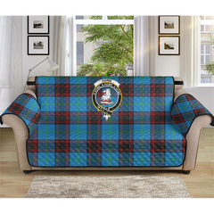 Home Ancient Tartan Crest Sofa Protector