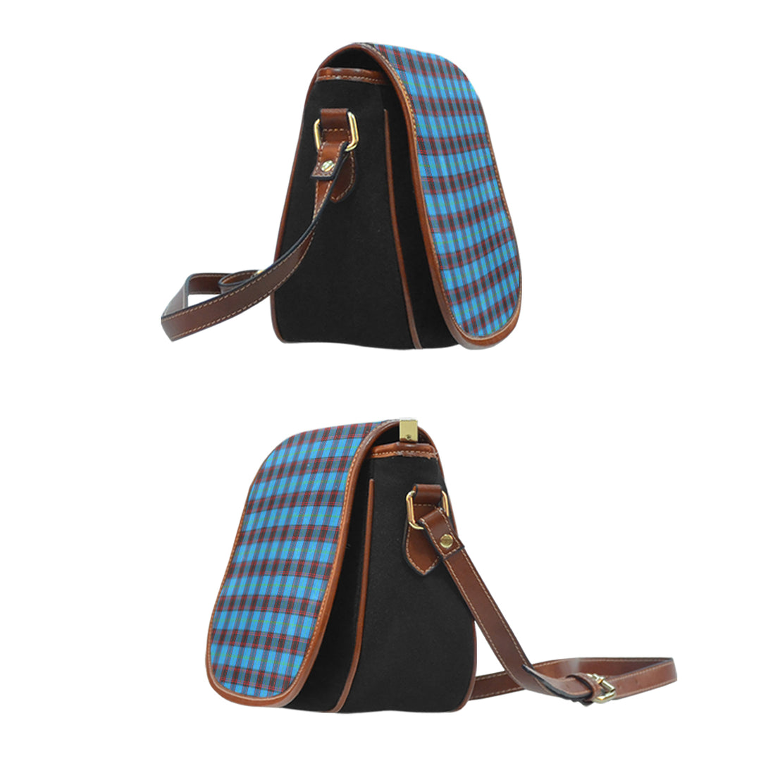 Home Ancient Tartan Saddle Handbags