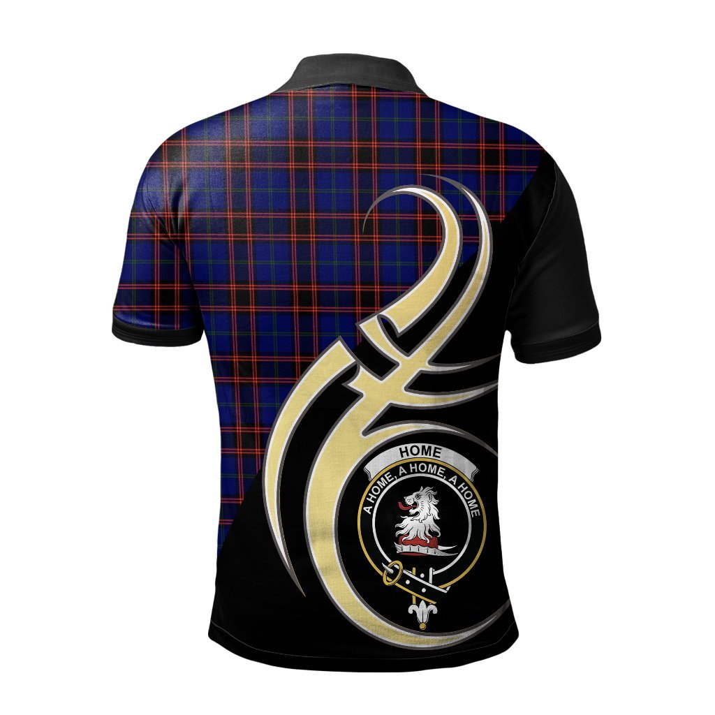 Home Modern Tartan Polo Shirt - Believe In Me Style