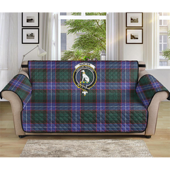 Hunter Modern Tartan Crest Sofa Protector