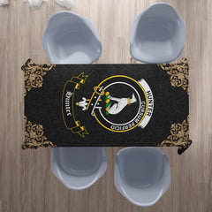 Hunter Crest Tablecloth - Black Style