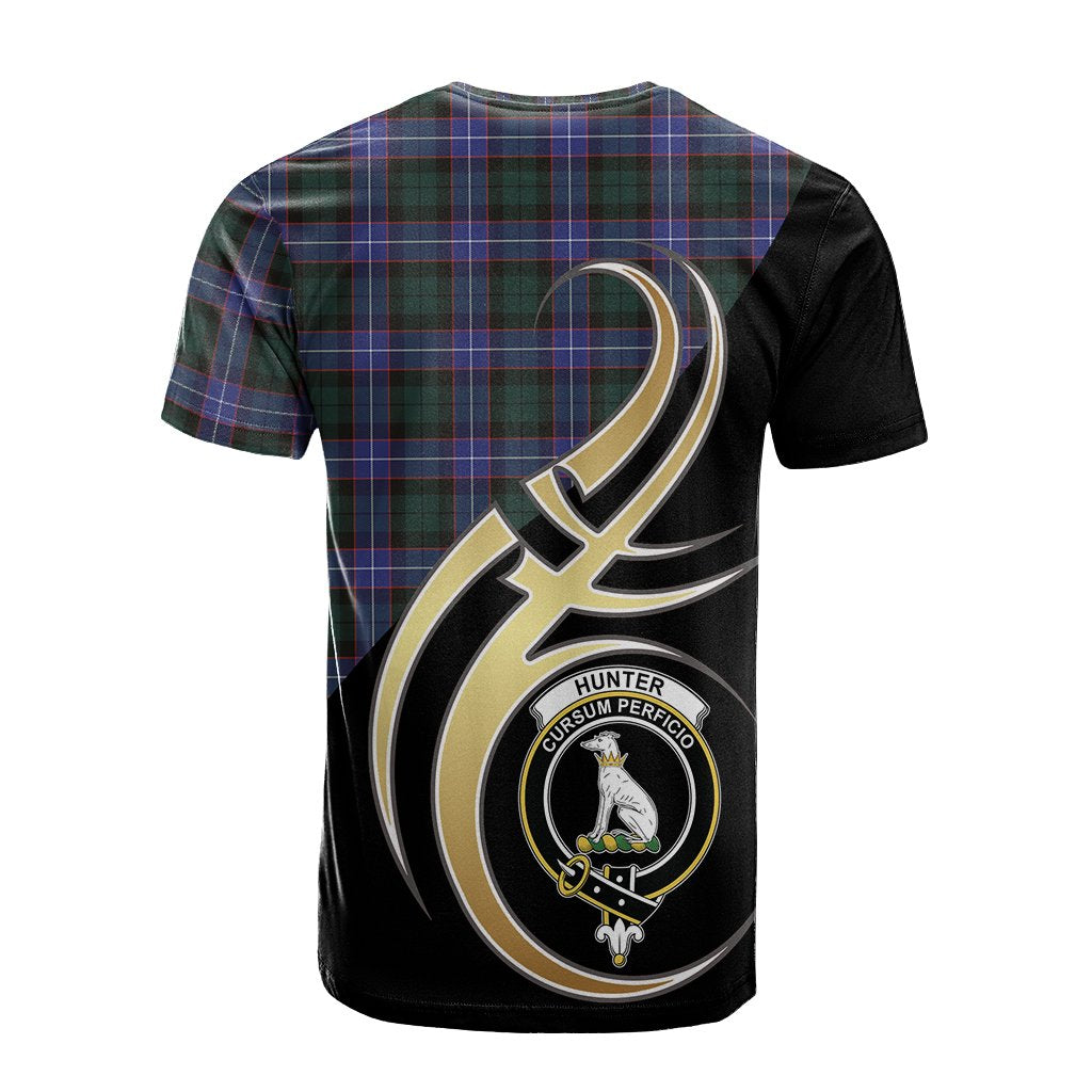 Hunter Modern Tartan T-shirt - Believe In Me Style