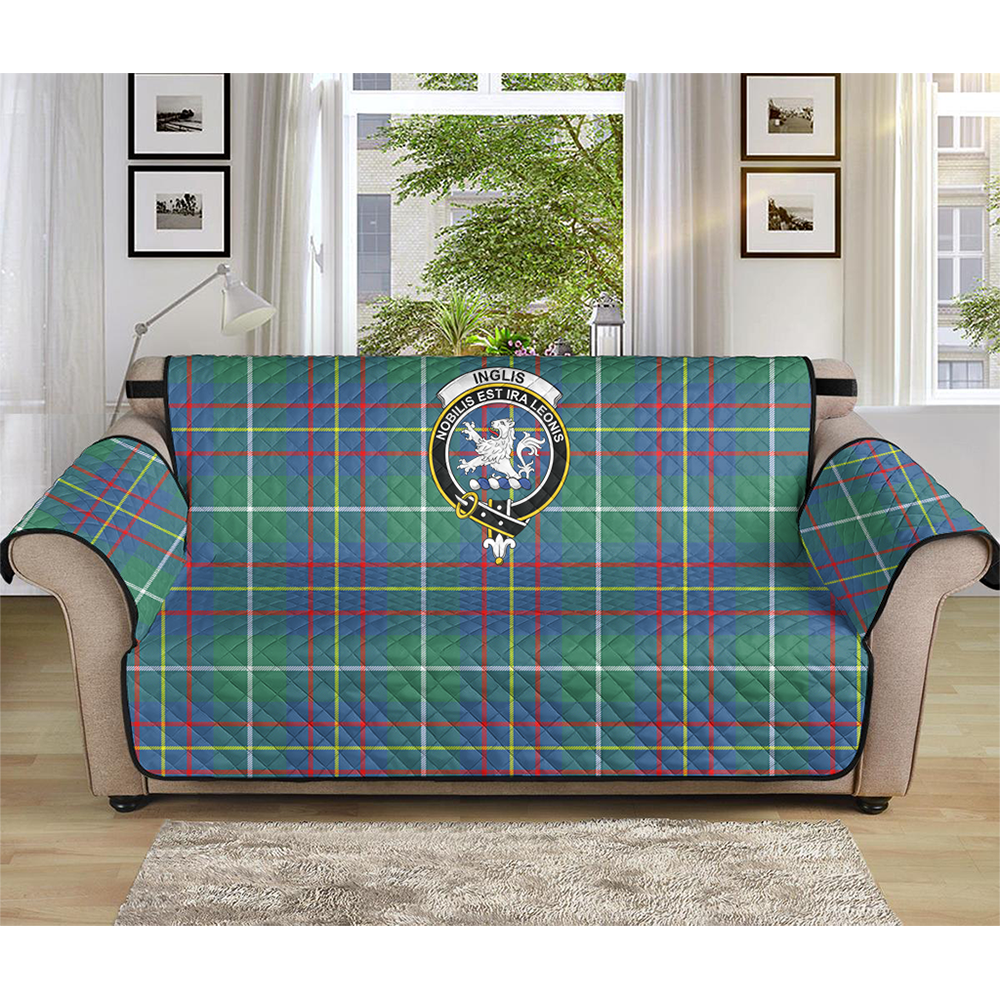 Inglis Ancient Tartan Crest Sofa Protector