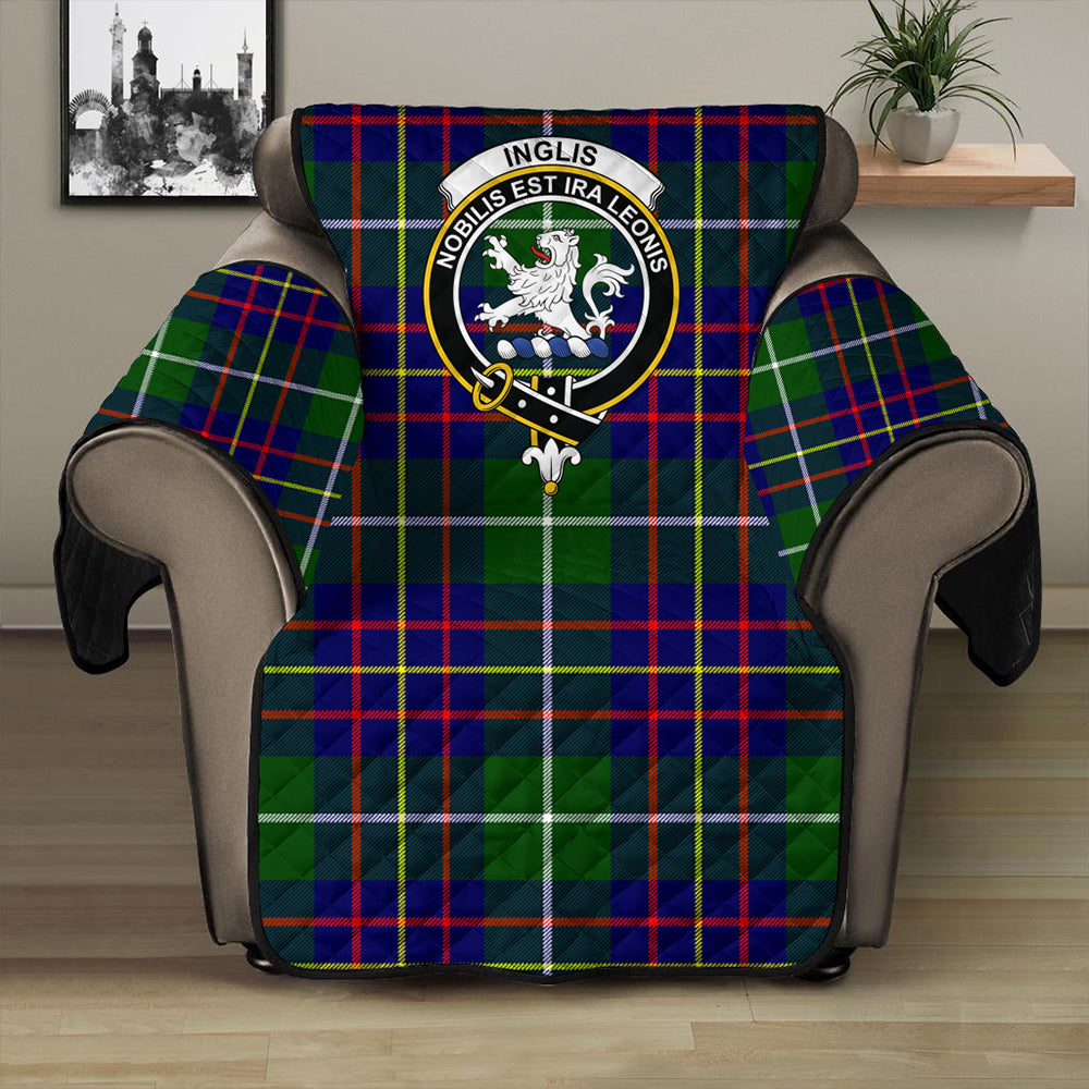 Inglis Modern Tartan Crest Sofa Protector