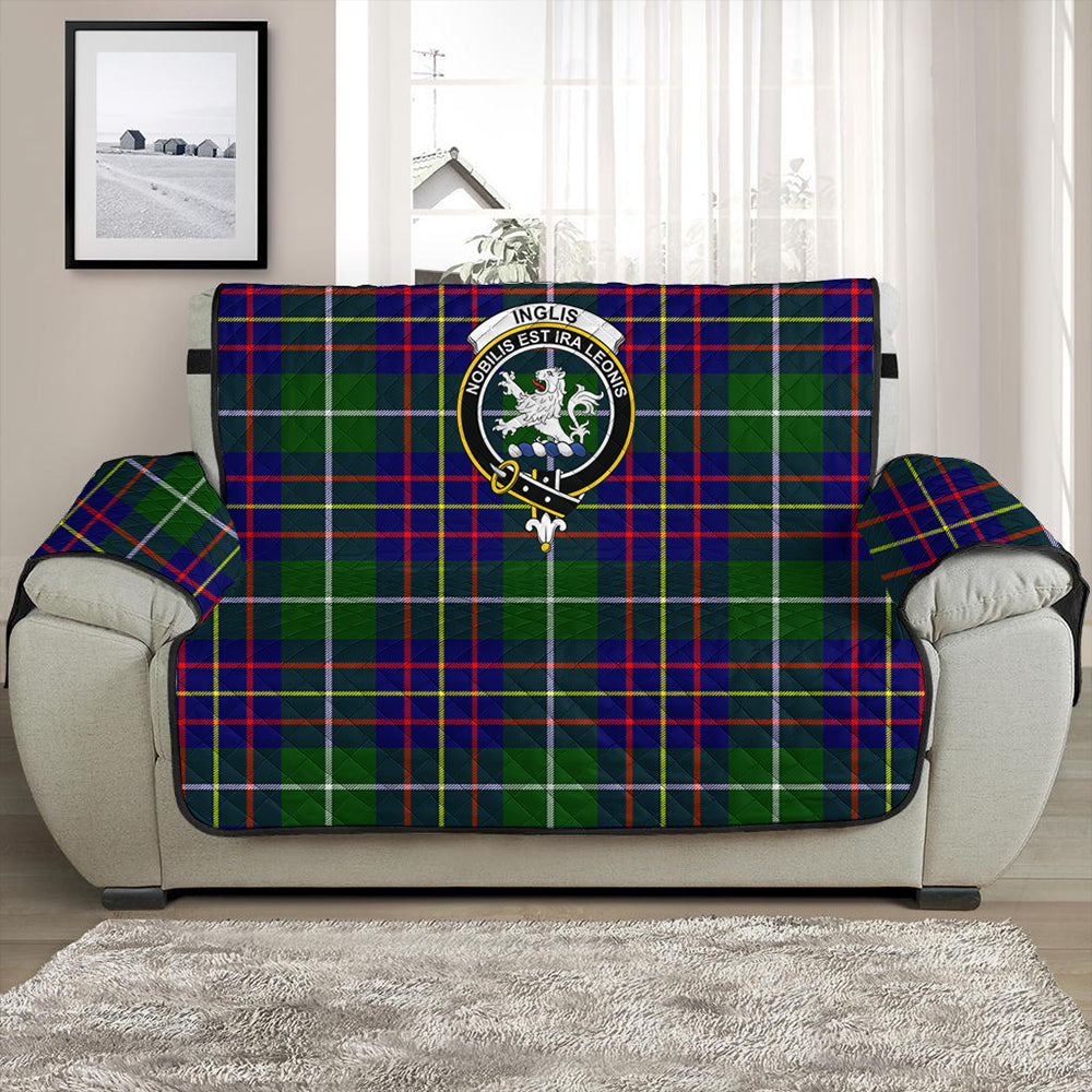 Inglis Modern Tartan Crest Sofa Protector