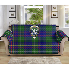 Inglis Modern Tartan Crest Sofa Protector