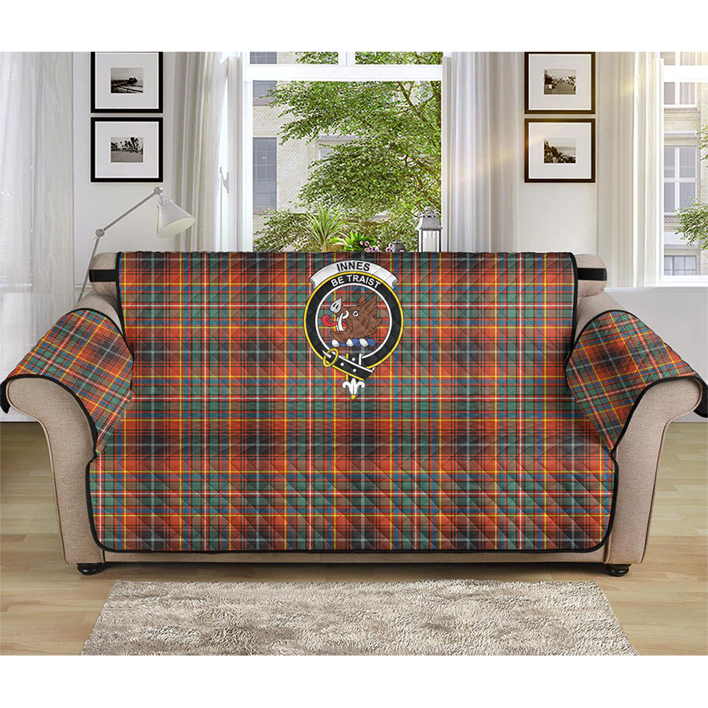 Innes Ancient Tartan Crest Sofa Protector