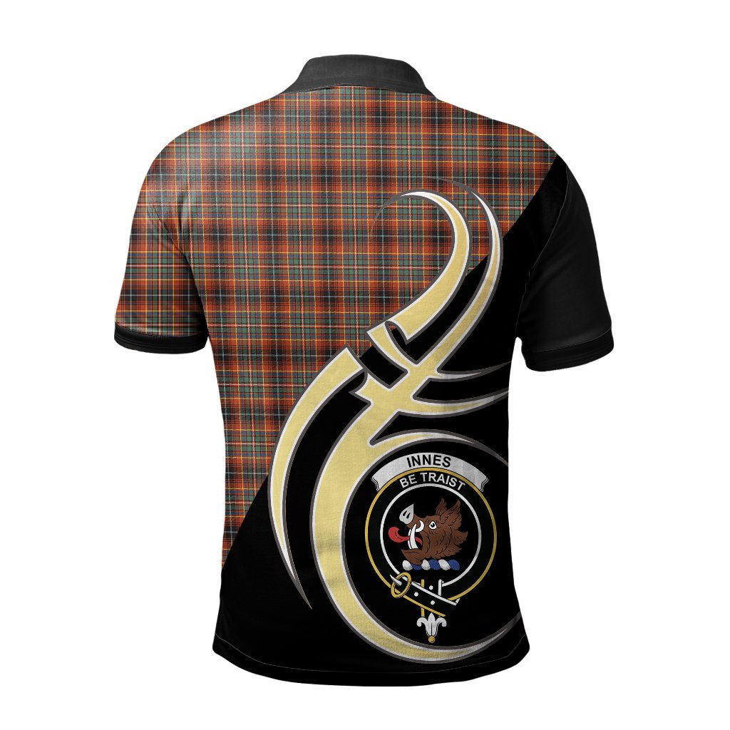 Innes Ancient Tartan Polo Shirt - Believe In Me Style