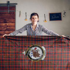 Innes Tartan Crest Tablecloth