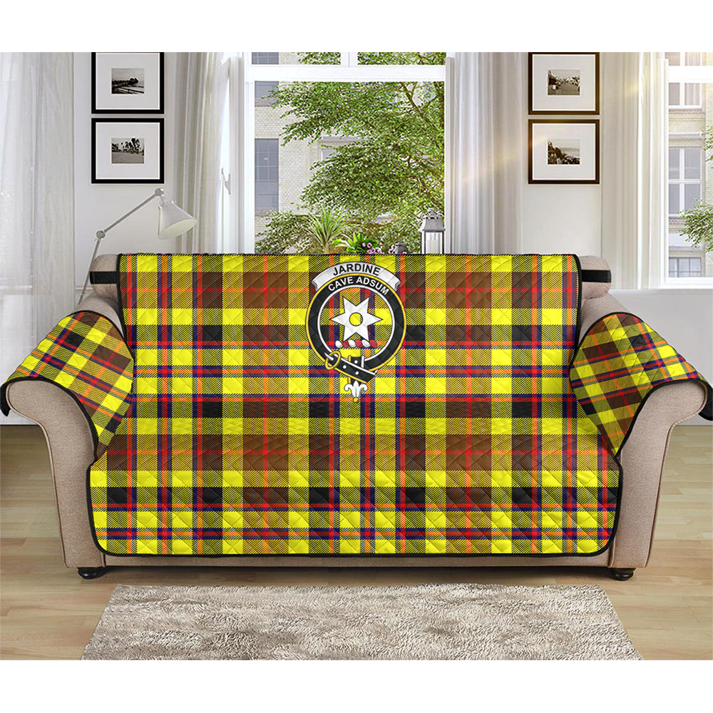 Jardine Tartan Crest Sofa Protector