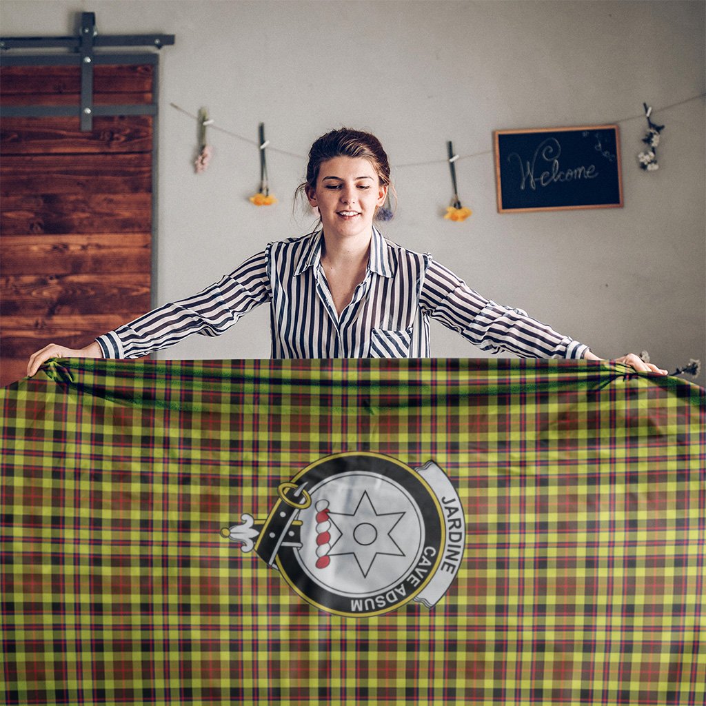 Jardine Tartan Crest Tablecloth