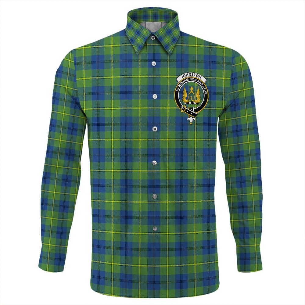 Johnston Ancient Tartan Long Sleeve Button Shirt