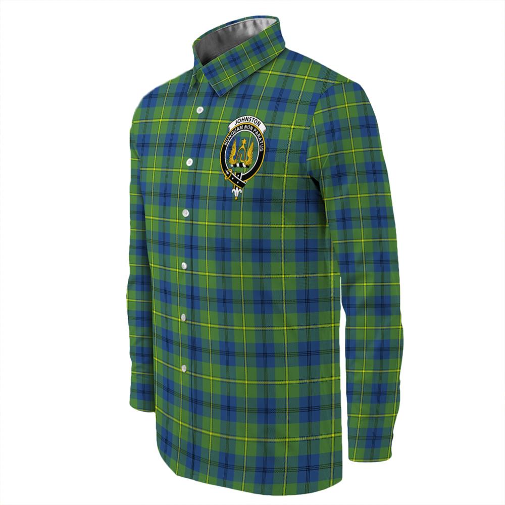 Johnston Ancient Tartan Long Sleeve Button Shirt