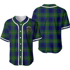 Johnstone Tartan Unisex Baseball Jersey