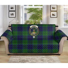 Keith Modern Tartan Crest Sofa Protector