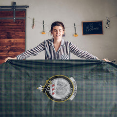 Kennedy Tartan Crest Tablecloth