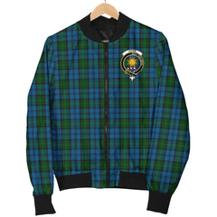 Kerr Hunting Tartan Crest Bomber Jacket