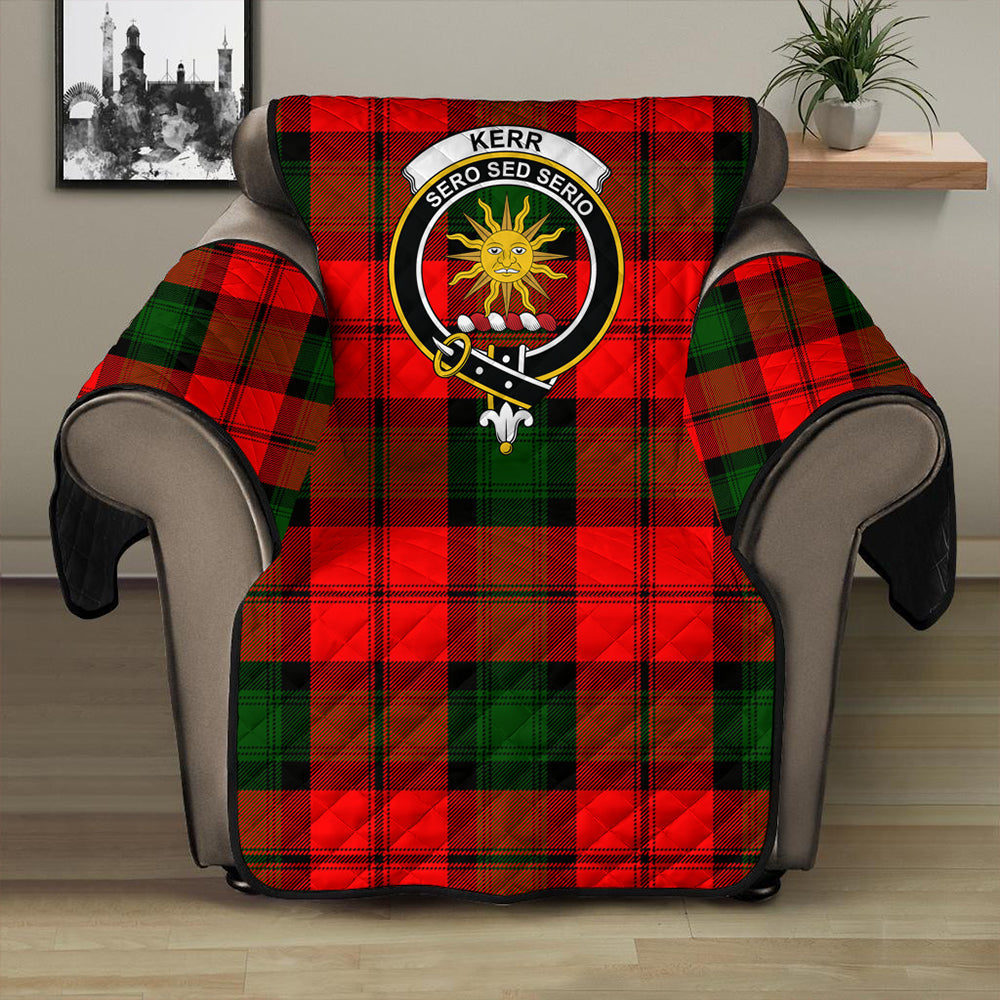 Kerr Modern Tartan Crest Sofa Protector