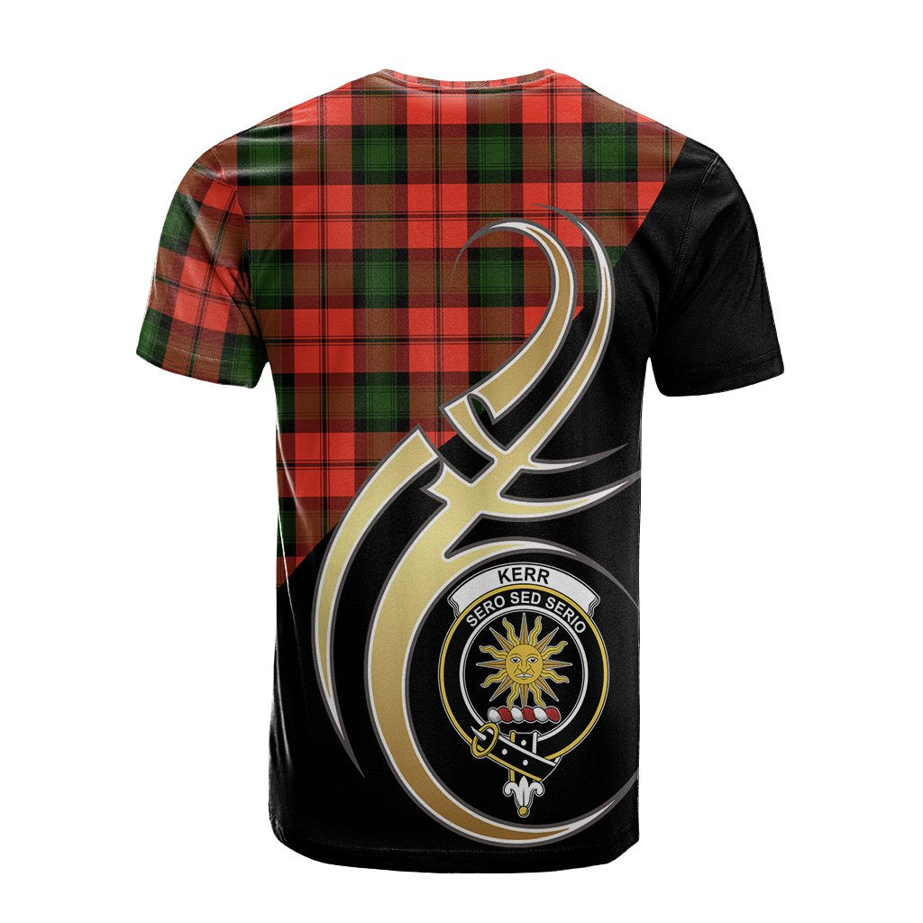 Kerr Modern Tartan T-shirt - Believe In Me Style