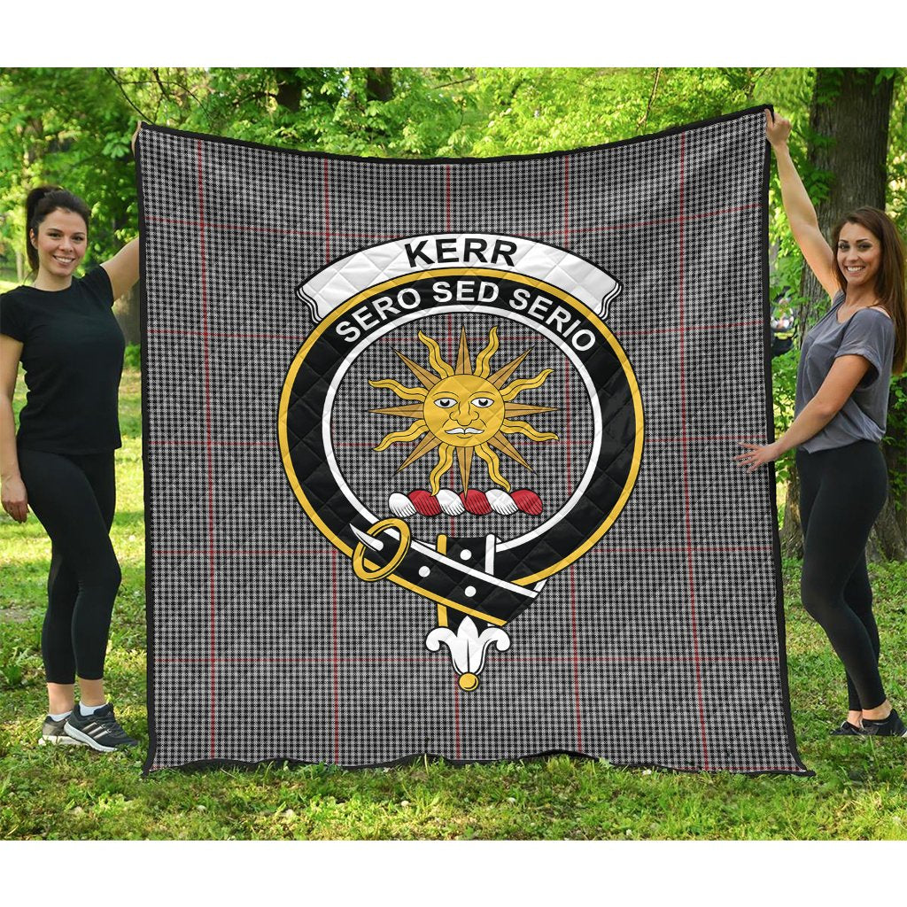 Kerr Shepherd Tartan Crest Quilt