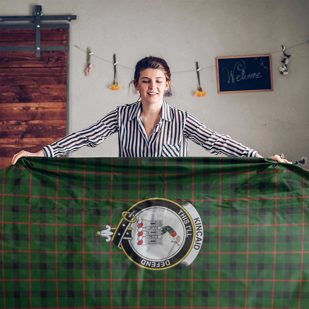 Kincaid Tartan Crest Tablecloth