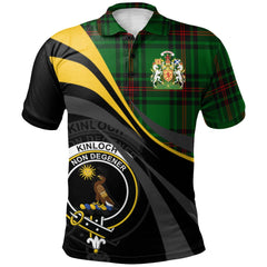 Kinloch Tartan Polo Shirt - Royal Coat Of Arms Style