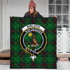 Kinloch Tartan Crest Quilt