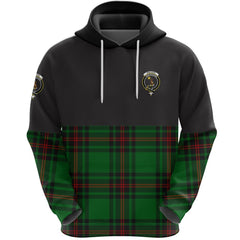 Kinloch Clan Half Of Tartan Hoodie