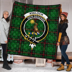 Kinloch Tartan Crest Quilt