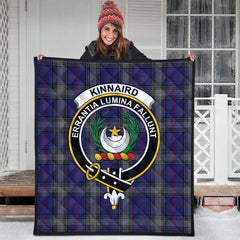 Kinnaird Tartan Crest Quilt