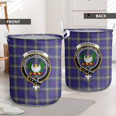 Kinnaird Tartan Crest Laundry Basket