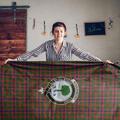 Kinnimont Tartan Crest Tablecloth