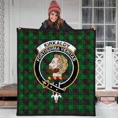 Kirkcaldy Tartan Crest Quilt