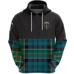 Kirkpatrick Clan Half Of Tartan Hoodie