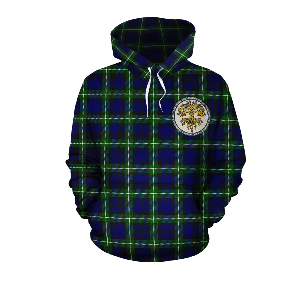 Lamont Modern Tartan Hoodie - Tree Of Life