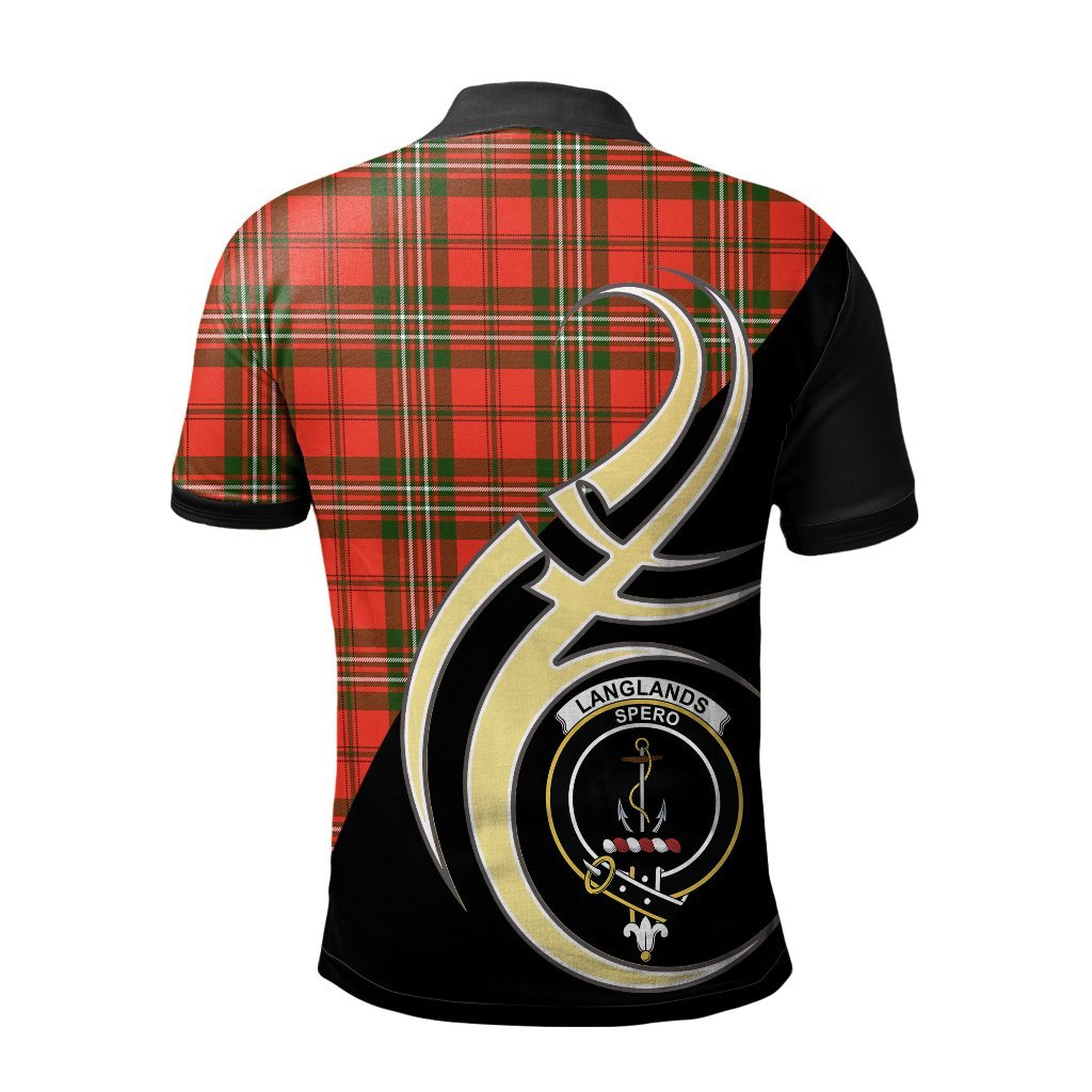 Langlands Tartan Polo Shirt - Believe In Me Style