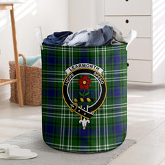 Learmonth Tartan Crest Laundry Basket