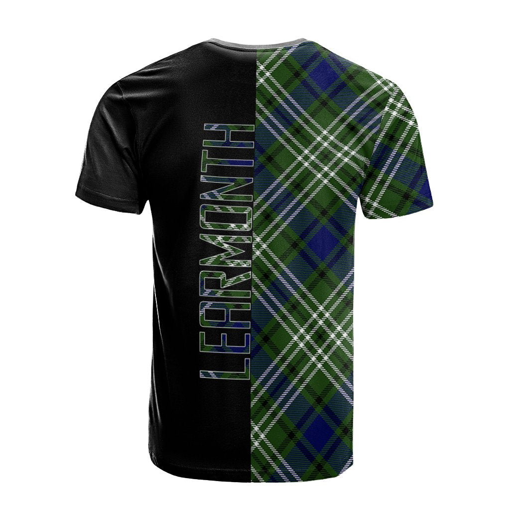 Learmonth Tartan T-Shirt Half of Me - Cross Style