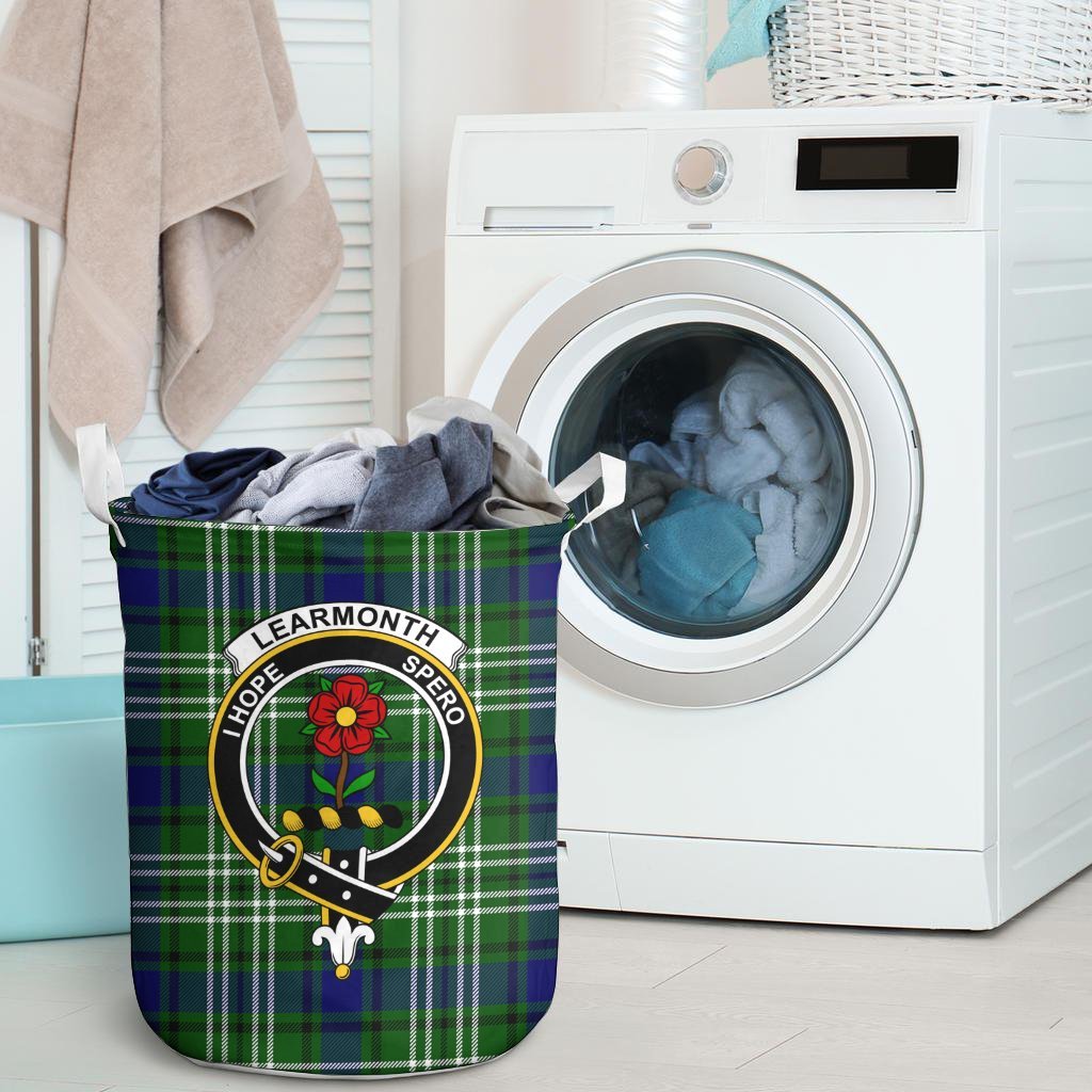 Learmonth Tartan Crest Laundry Basket