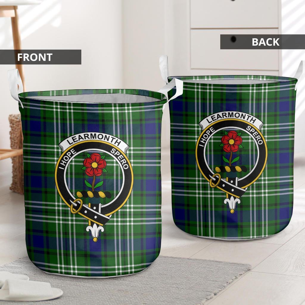 Learmonth Tartan Crest Laundry Basket