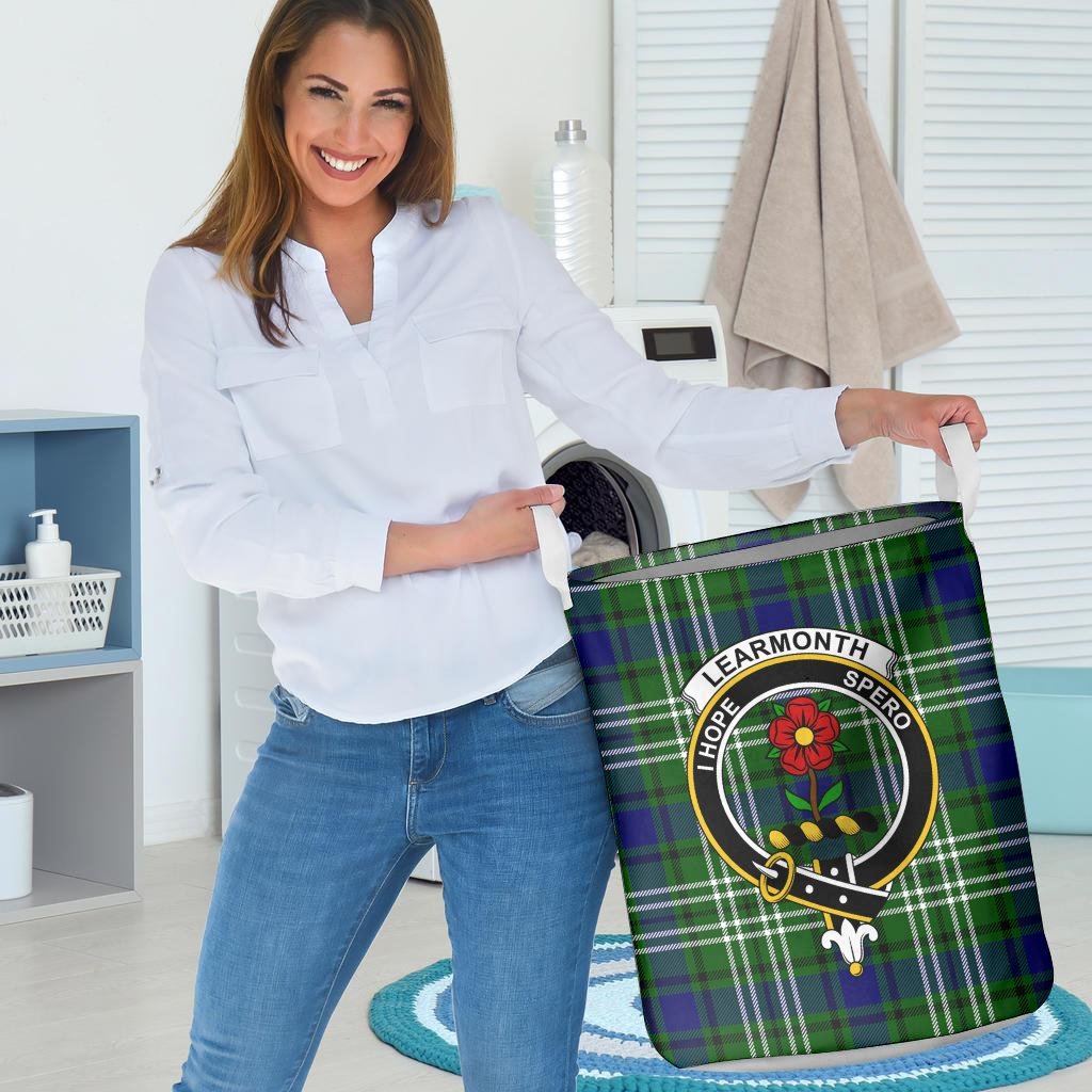 Learmonth Tartan Crest Laundry Basket