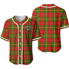 Leask Tartan Unisex Baseball Jersey