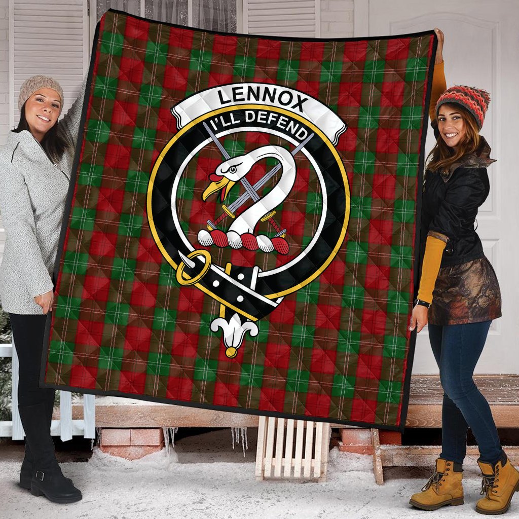 Lennox Tartan Crest Quilt